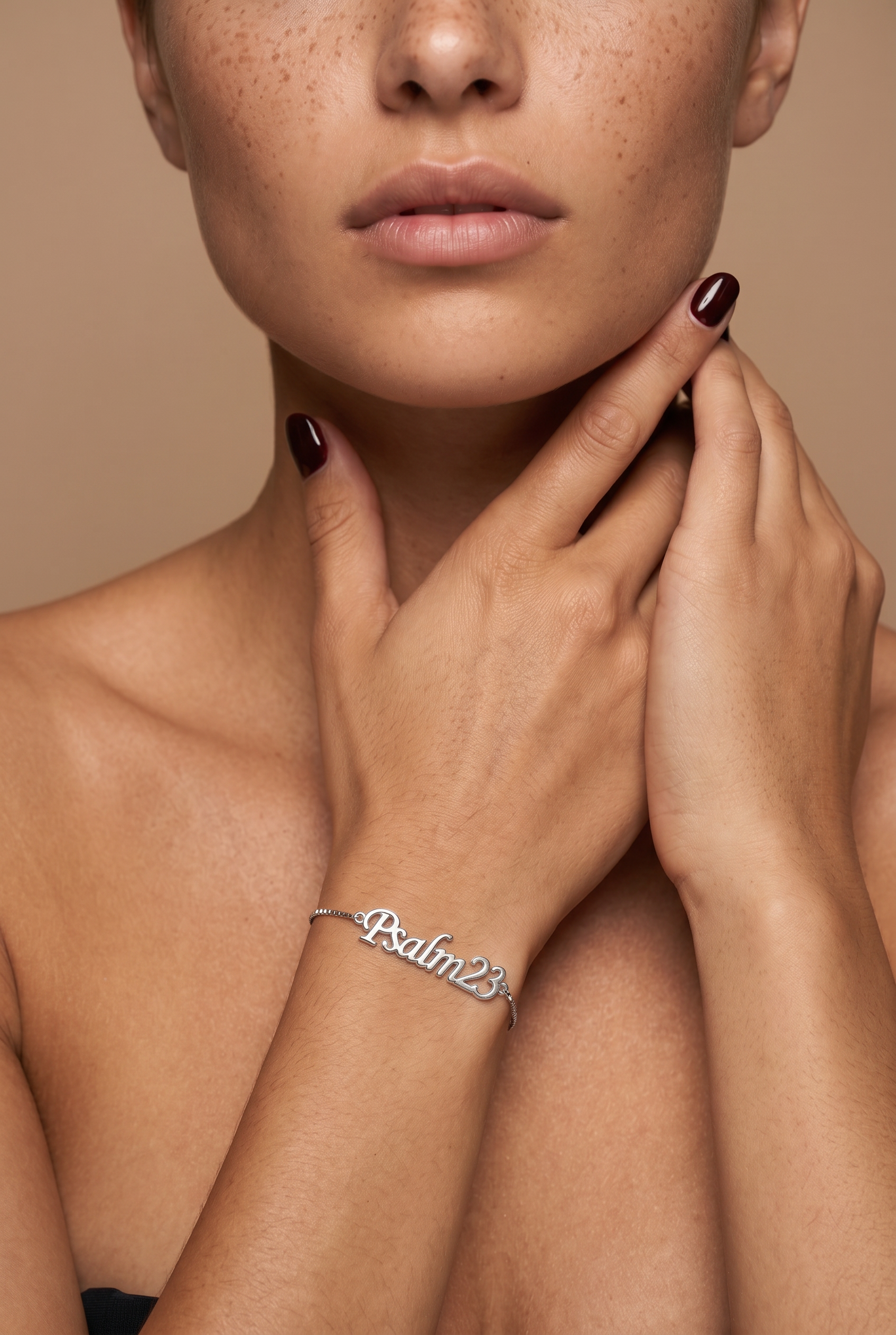 Personalised Scripture Bracelet - Psalm 23