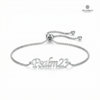 Personalised Scripture Bracelet - Psalm 23