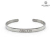 Engraved Scripture Bracelet - John 3:16